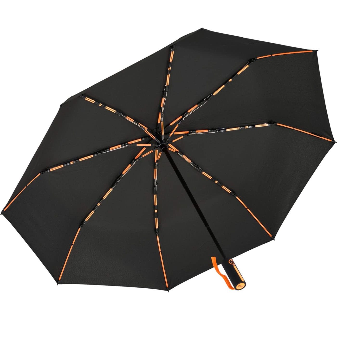 high quality Fiberglass Pocket Umbrella with Coloured Spokes windproof and uv  promotional mini outdoor folding umbrella