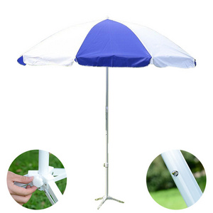 umbrella factory Outdoor sunshade advertising umbrella stall push ground stall base 2 meters folding sun parasol umbrellas