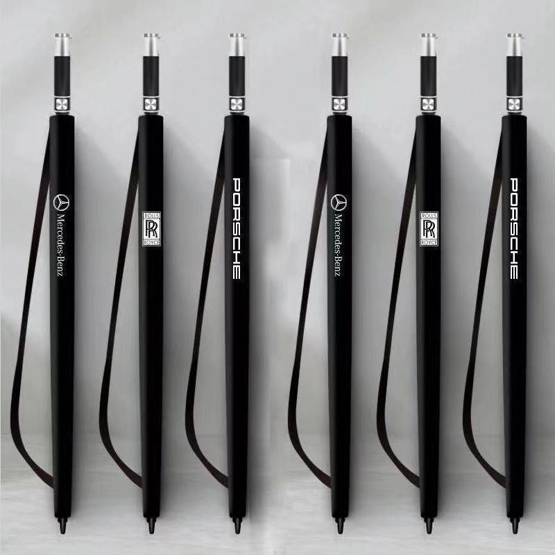 quality Rolls Royce umbrella semi-automatic high end luxury car long handle custom logo prints Golf umbrella with logo