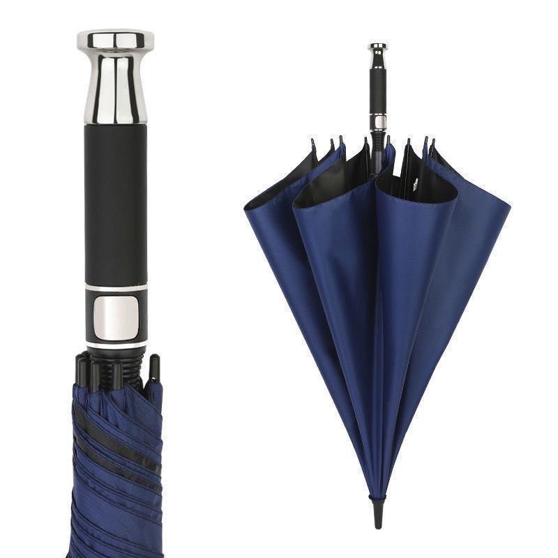 quality Rolls Royce umbrella semi-automatic high end luxury car long handle custom logo prints Golf umbrella with logo