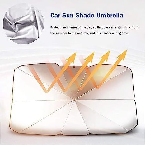 umbrella supplier  Car Sun Shade for Windshield UV Rays and Heat Sun Visor Protector Foldable Sun car Umbrella with logo