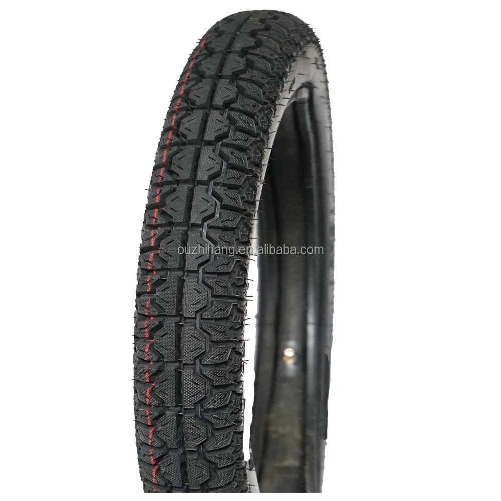 Motorcycle Battery Tricycle Inner Tube 14*2.125 16 X2 125 16*2.50 Tires Inner Tube Popular Black Cross OEM Pattern Rubber