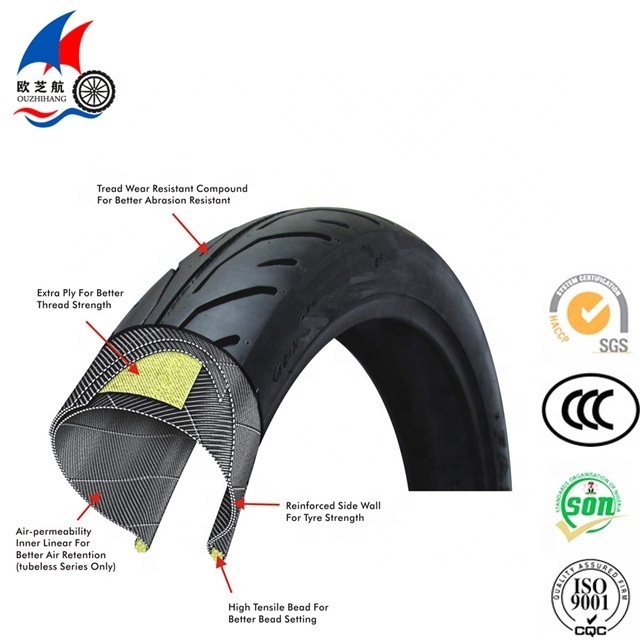 Cheap Factory Price Motorcycle Tube Tyres 90/90-18 110/90-16 400-8 120/90-16 130/70-17 Motorcycle Tyres