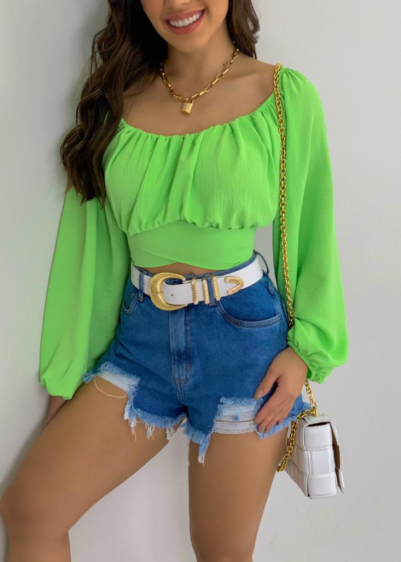 wholesale fall 2022 women clothes ready to ship blouses elegant women crop top blouses shirts urban clothing for ladies