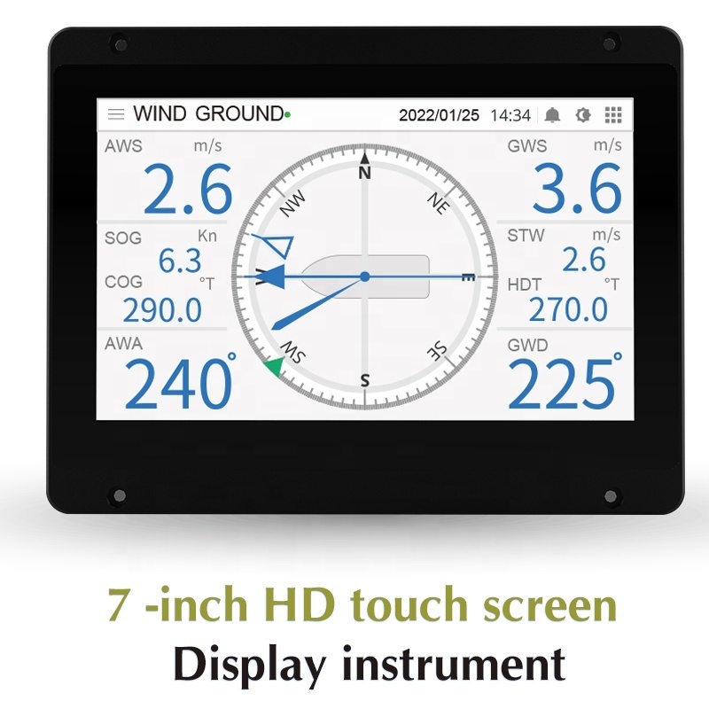 Other marine supplies instrument that measures wind speed and direction three cup three-cup anemometer