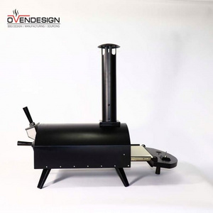 Advanced Customization Crown Chimney Hat Wood/Pellets/Charcoal Pizza Oven Ultra Fast Heating Wood Burn Pizza Stove