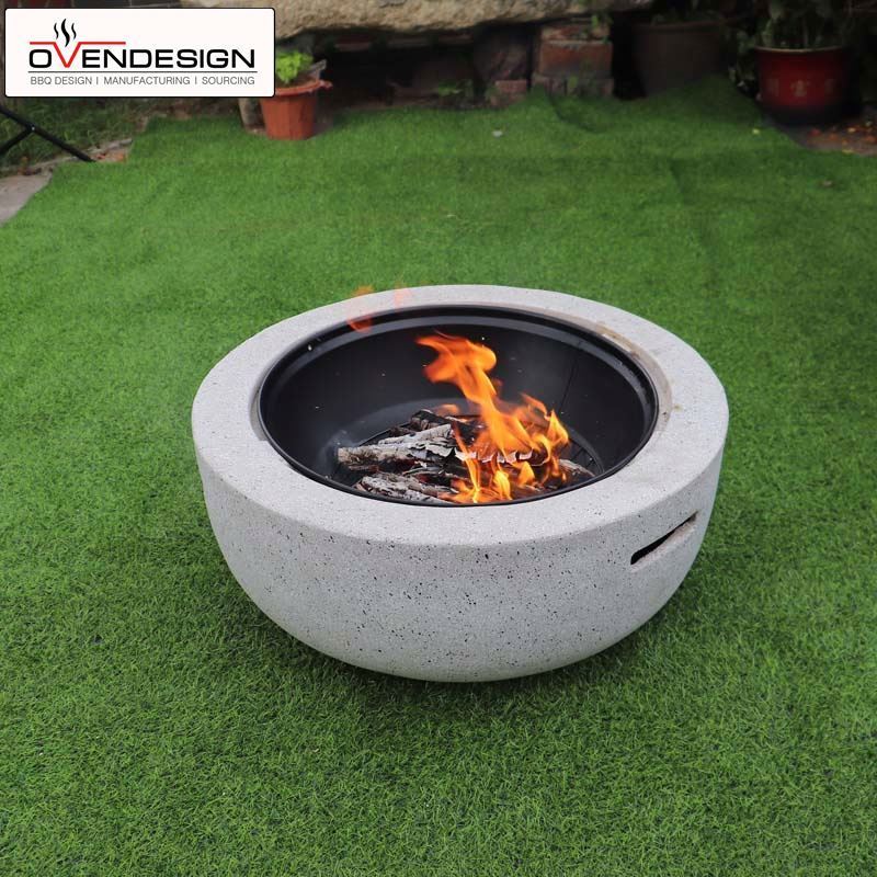 China Factory Wood/Pellets/Charcoal Charcoal Grill Oven Fire Pit Grill For Outdoor