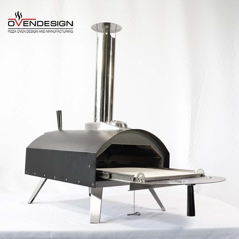 China Manufacturers Wholesale Freestand Countertop Mini Wood Fire Pizza Ovens  Woodfire Fire Burining Wood Fired Pizza Oven