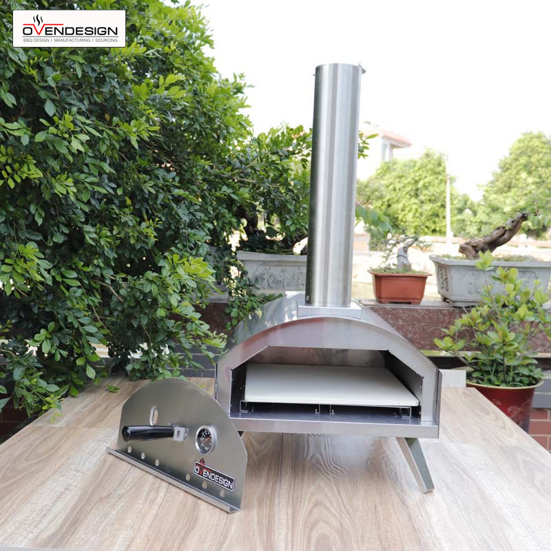 Countertop Pellet Fired Pizza Oven Built-in Pizza Oven Firewood For Roast With Outdoor Pizza Oven Cover