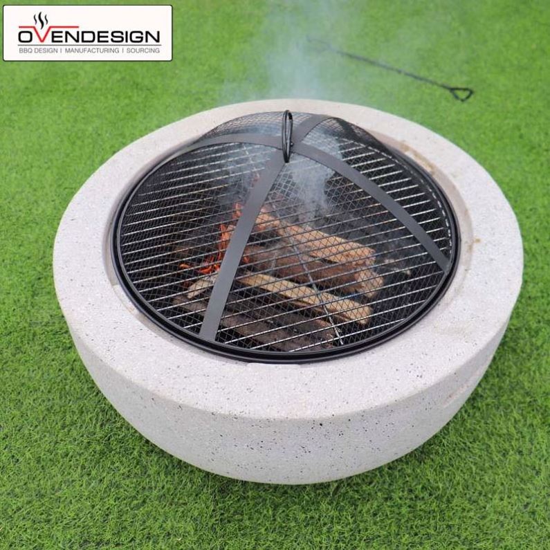 China Factory Wood/Pellets/Charcoal Charcoal Grill Oven Fire Pit Grill For Outdoor