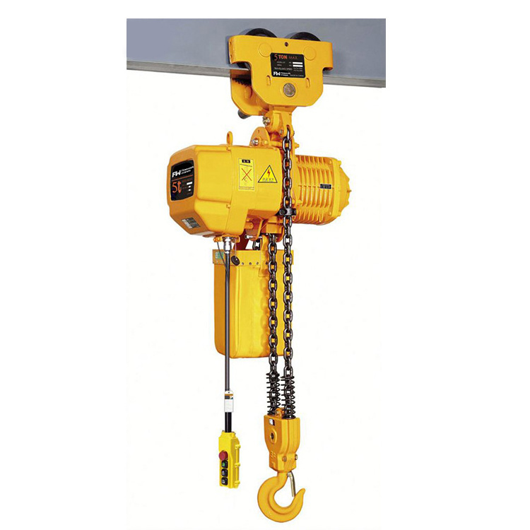 Low noise electric swing stage chain hoist electric chain hoist 2 ton