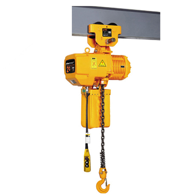 Low noise electric swing stage chain hoist electric chain hoist 2 ton