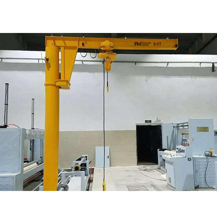 Factory Direct Sales 20ton Jib Crane Design Drawings 10ton~ 1 Ton Pillar Hoist Small Jib Crane