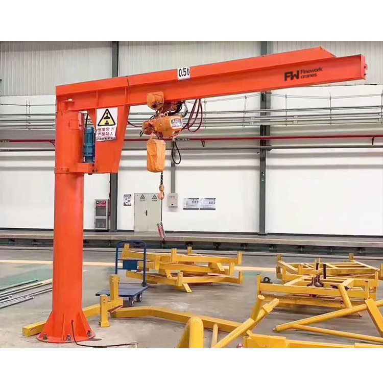 Factory Direct Sales 20ton Jib Crane Design Drawings 10ton~ 1 Ton Pillar Hoist Small Jib Crane