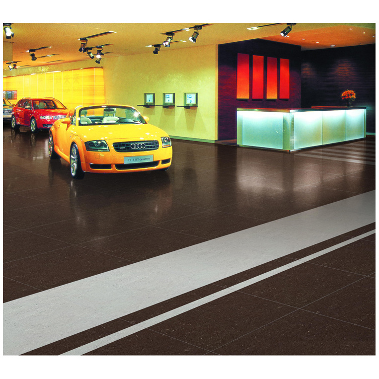 Car ceramic floor tiles showroom