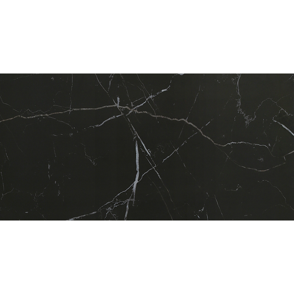 Onyx black gold ceramic floor tile