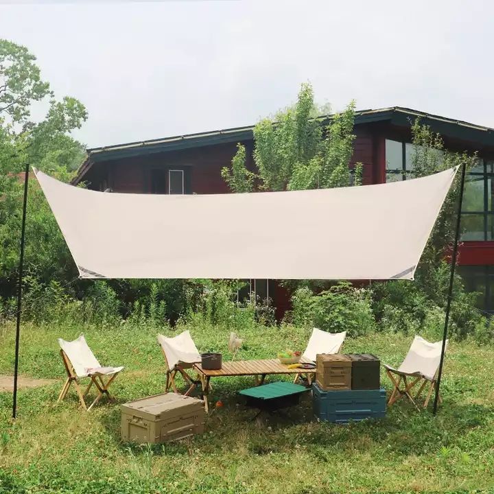 Anti-Uv Sun Shade Net Awning Tarp Camping Canopy Tent Outdoor Sunshade Net Garden Shelter Canopy 90% Shading Rate