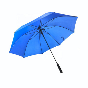 Ovida Hot Selling Popular Customized Outdoor Single Layer Golf Windproof Large Automatic Open Umbrella Parasol