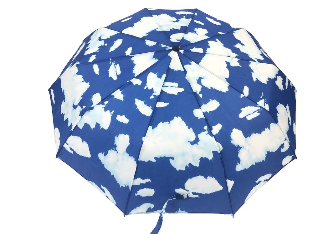 Ovida premium gift promotional logo prints 10ribs auto open and auto close custom umbrella reverse folding umbrella