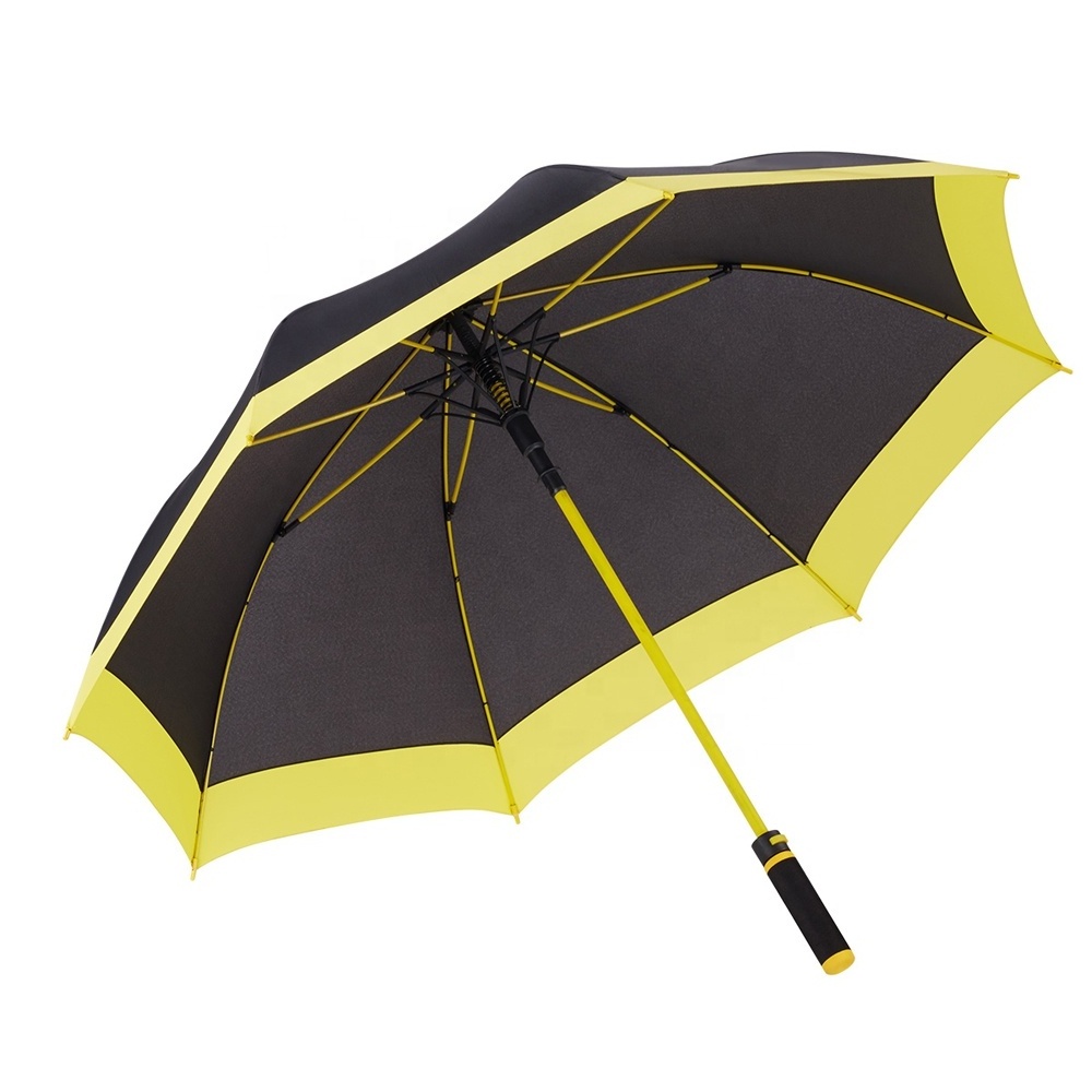 Ovida oversize golf umbrellas with customer's logo printing design golf umbrellas garden umbrellas for rainy and sunny to use