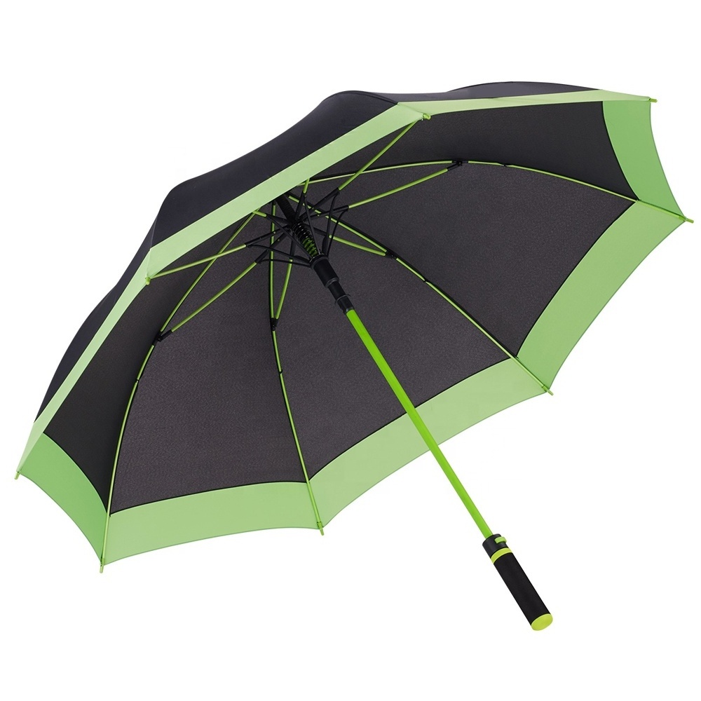 Ovida oversize golf umbrellas with customer's logo printing design golf umbrellas garden umbrellas for rainy and sunny to use