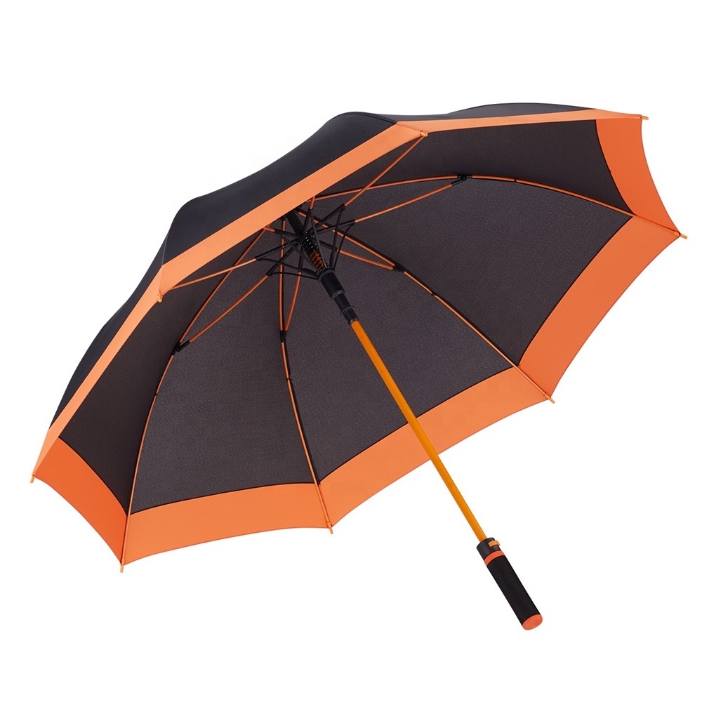 Ovida oversize golf umbrellas with customer's logo printing design golf umbrellas garden umbrellas for rainy and sunny to use