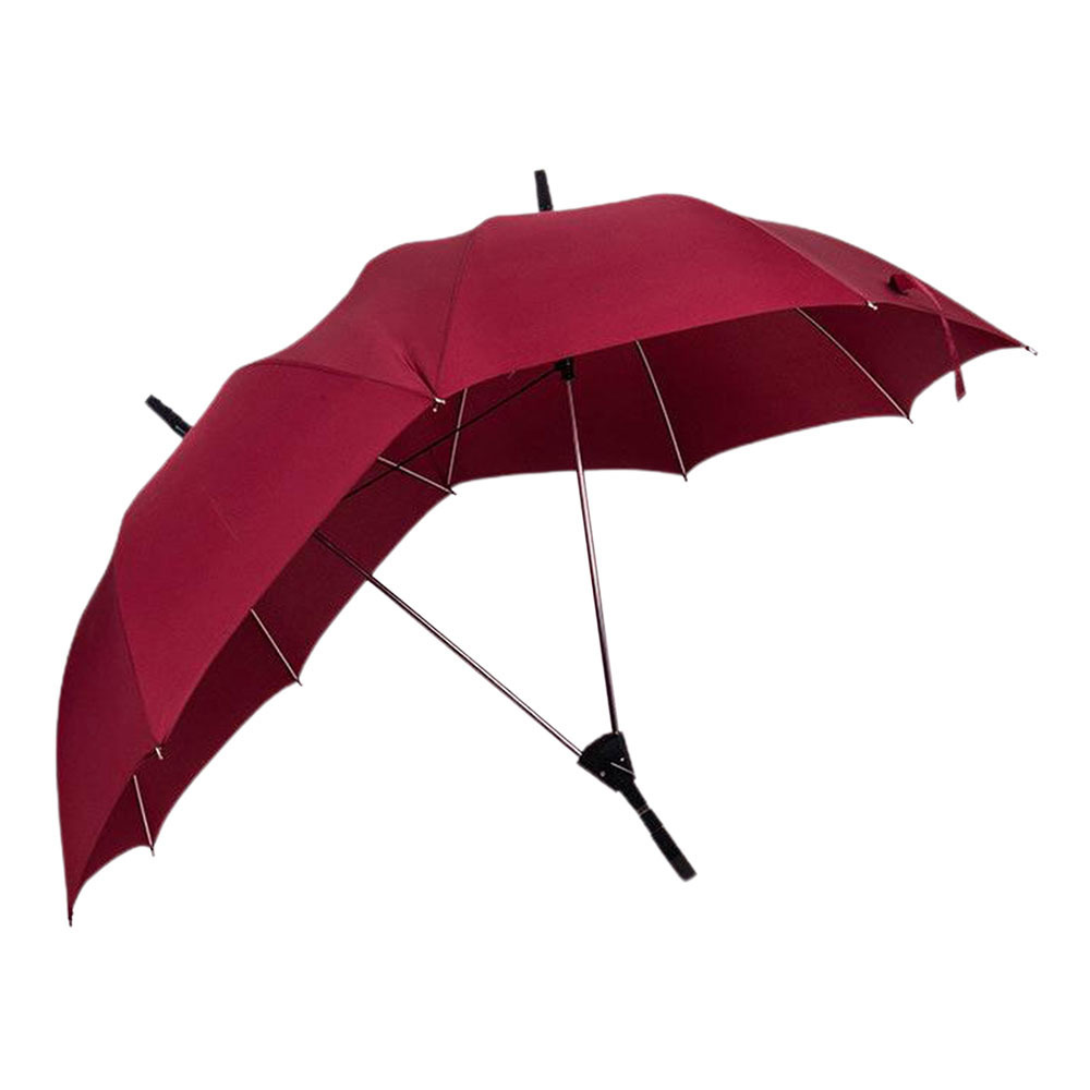 Ovida Innovate Red Umbrella Wedding Quality Two People Couple Twin Umbrellas