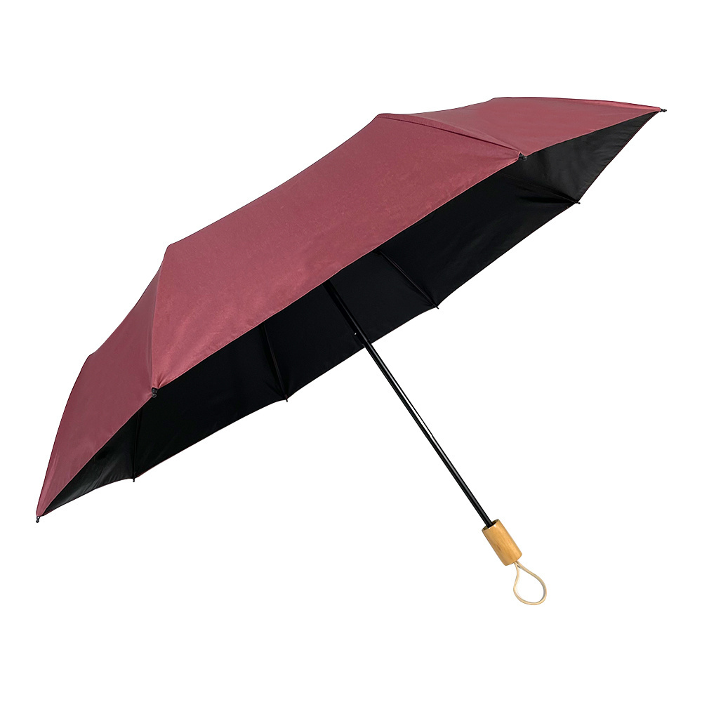 Ovida 21 Inch 8 Ribs Folding Umbrella UV Protection Umbrella Rainy and Sunny Day Umbrella With Logo