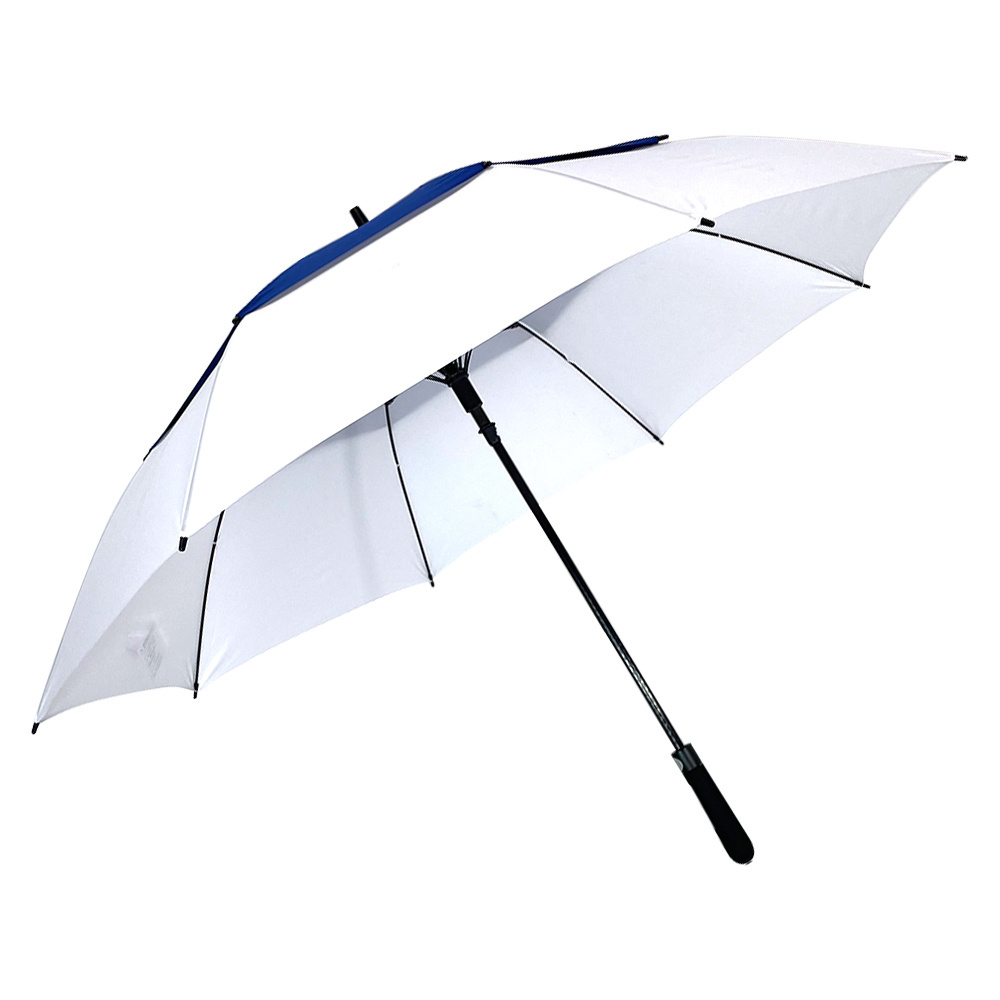 Ovida xiamen umbrellas manufacturers air-vented automatic golf with logo umbrella