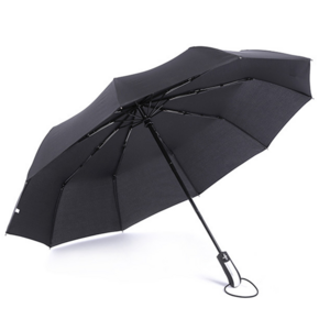 OVIDA high quality full automatic 3 folding custom umbrellas no minimum modern umbrella rain