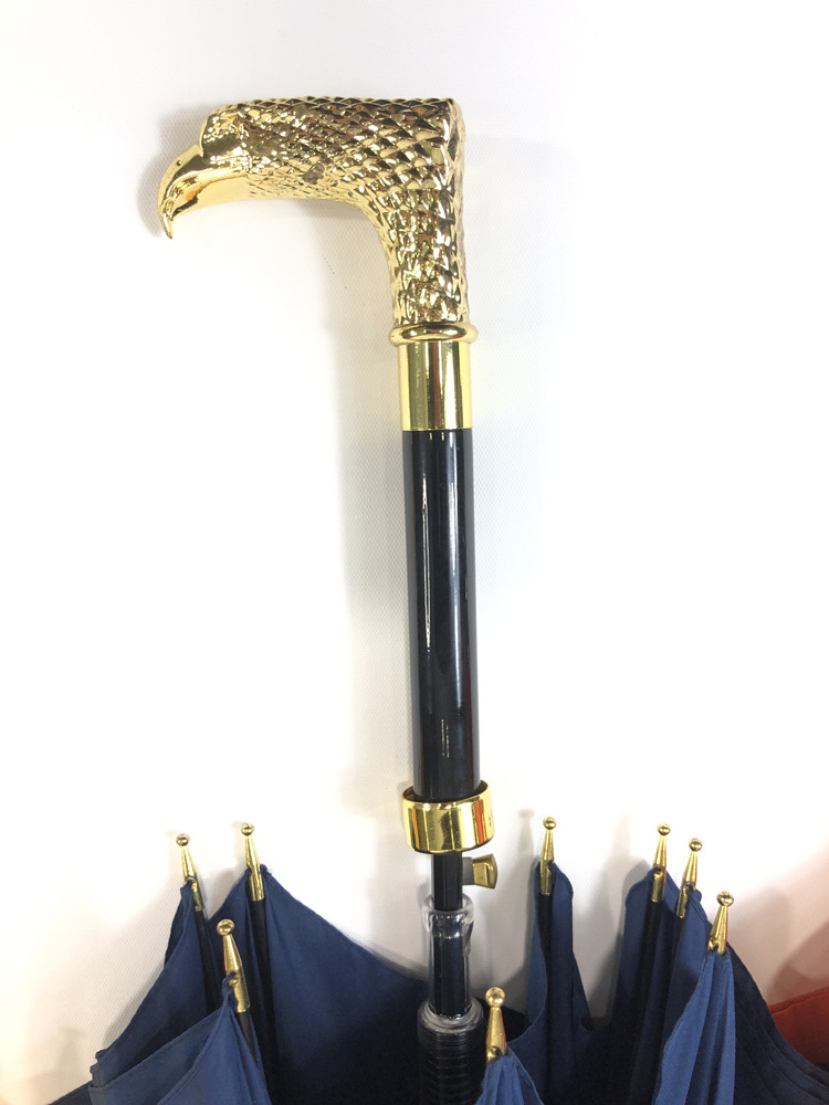 OVIDA Business Gift Umbrella Luxury Animal Handle Royal Blue Custom Umbrella