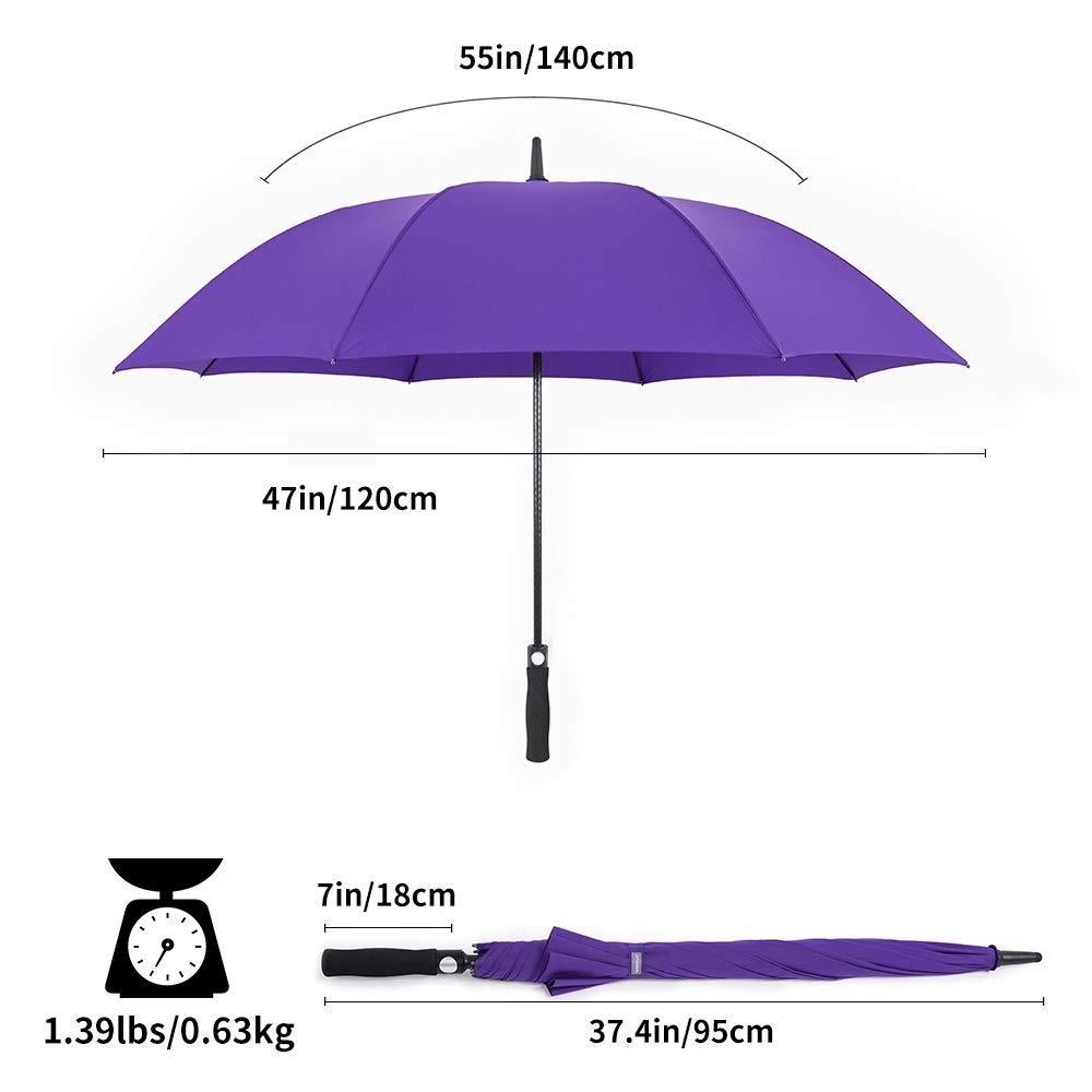 Top Quality Promotional Bestselling Golf Umbrella with Logo Printing EVA Travel Polyester Opp Bag Pongee Store Fiberglass