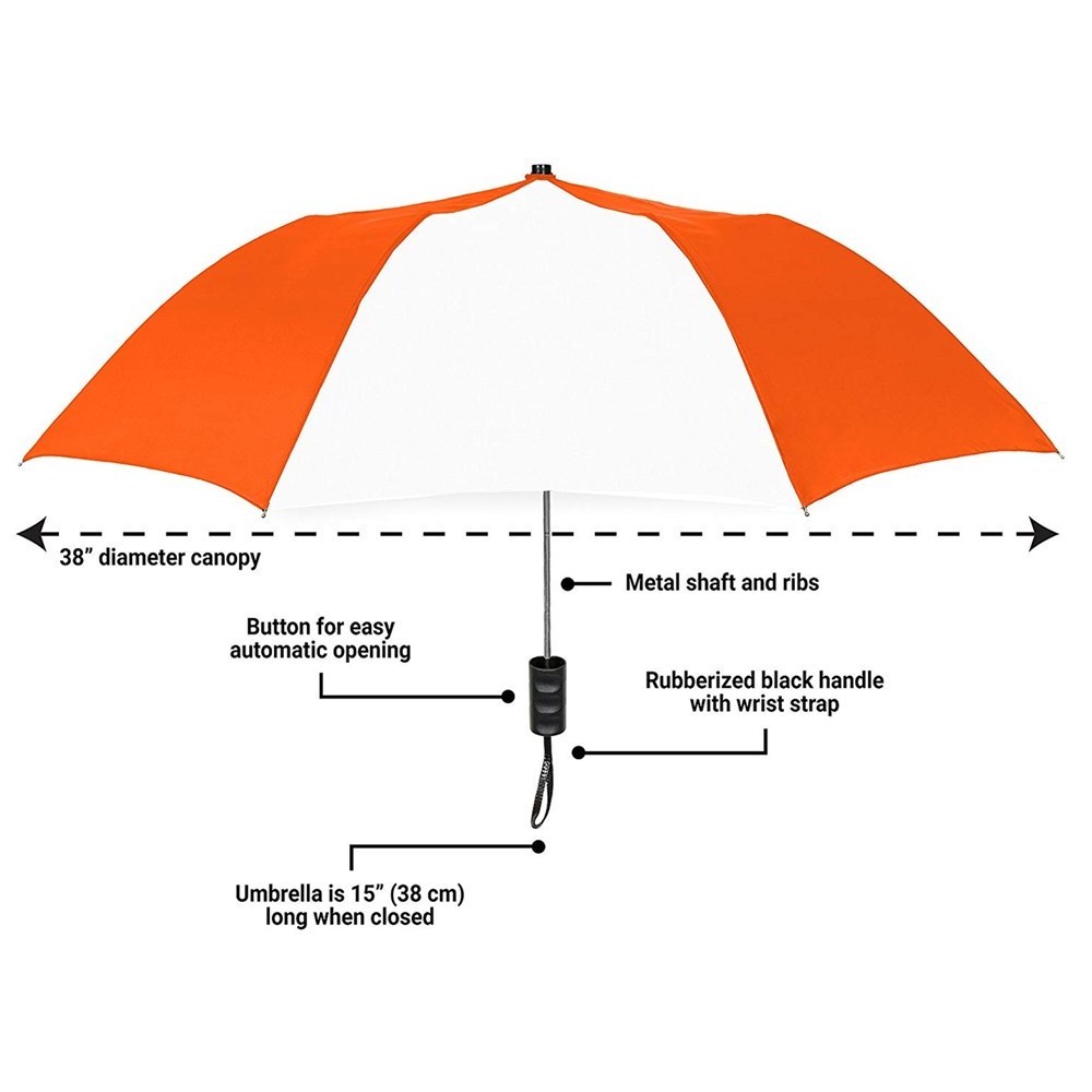 Ovida high quality small folding sun and rain umbrella for lady