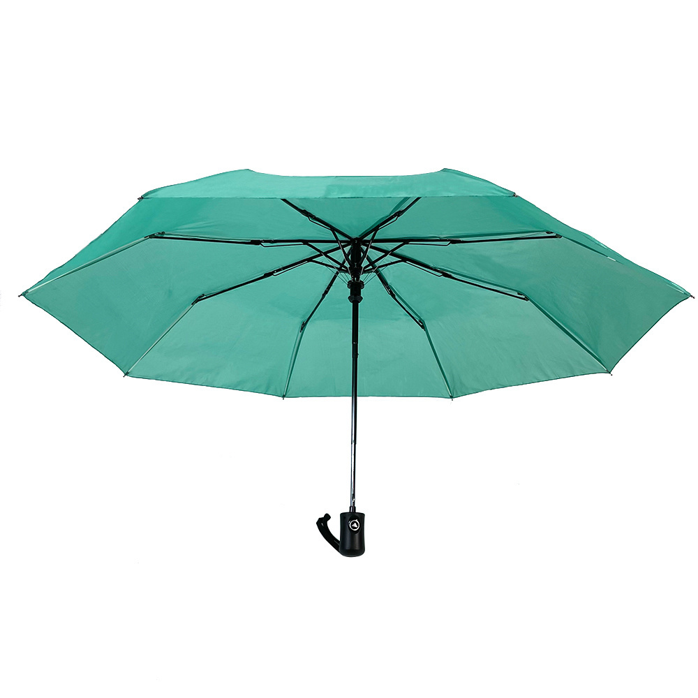 OVIDA Automatic Folding Umbrella Custom Umbrella Plastic Handle With Auto Button Umbrella Wholesale