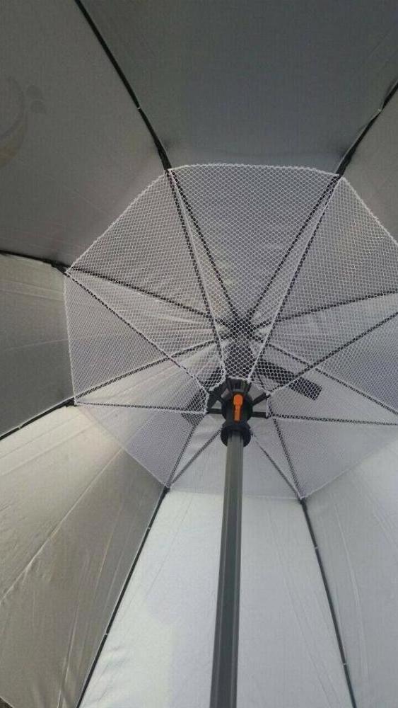 Ovida high end New Technology Fan Umbrella with Water Spray For Hot Summer cooling mist umbrella