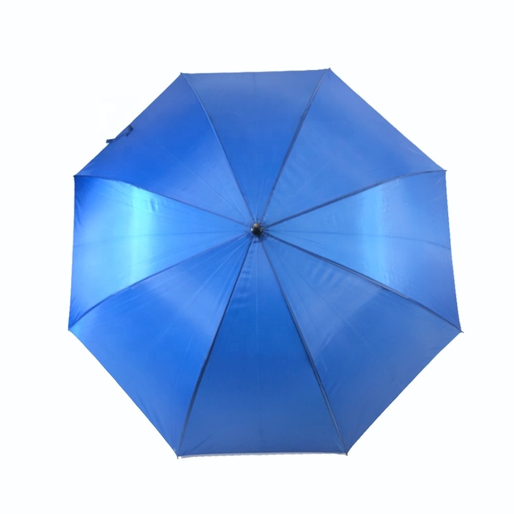 Ovida Hot Selling Popular Customized Outdoor Single Layer Golf Windproof Large Automatic Open Umbrella Parasol