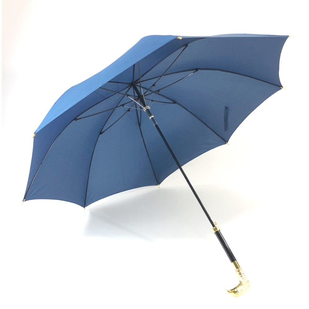 OVIDA Business Gift Umbrella Luxury Animal Handle Royal Blue Custom Umbrella