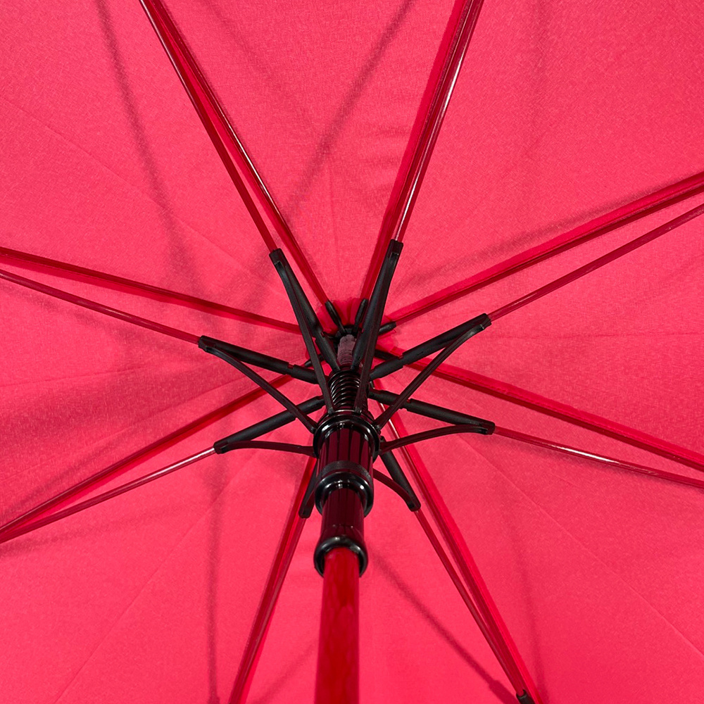 Ovida Advanced Colored Frame Umbrella And Red Shaft Heavy Duty Waterproof Custom Umbrella With Logo