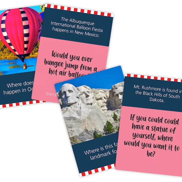 Hot Selling Lovely Couples Conversation Game Cards For Travel Date Night