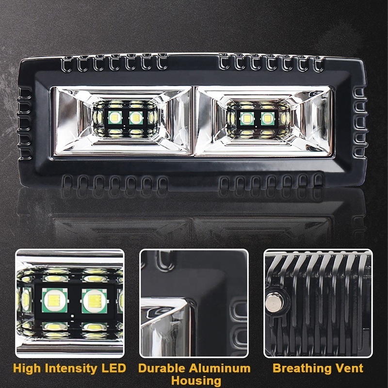 OVOVS Newest Auto Parts 40W LED  Work Light With Flood Beam Car Work Light 4x4 Led Light Bar For Offroad Vehicle