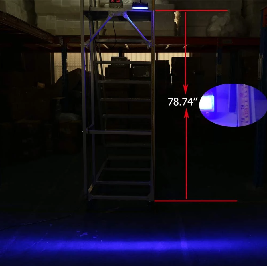 OVOVS Manufacturers LED Line Blue Red Zone Spotlight Led Warning Forklift Safety Light