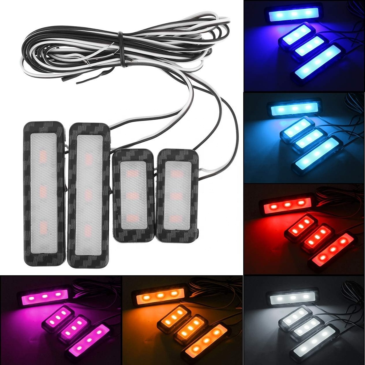 OVOVS others car light accessories Led Interior Car Light Door Handle Decorative Lamp Handrail Lights for Car