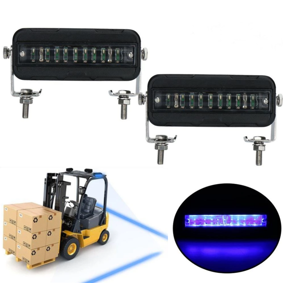 OVOVS Manufacturers LED Line Blue Red Zone Spotlight Led Warning Forklift Safety Light