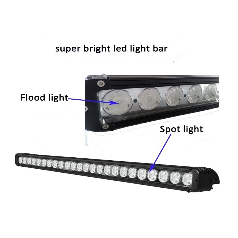 OVOVS 40inch 240W Spot Flood Combo Beam Light Bars 12V Led Work Light for Trucks Offroad 4x4