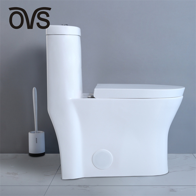 OVS Bathroom Porcelain Ceramic Toilet Bowl American Standard Comfort Quality Craft Parts One Piece Toilet Supplies