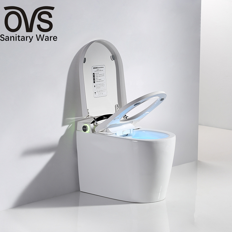 OVS Modern Bathroom Hotel Ceramic Automatic Intelligent Electric Arrow Sensor Eplo Smart Toilet