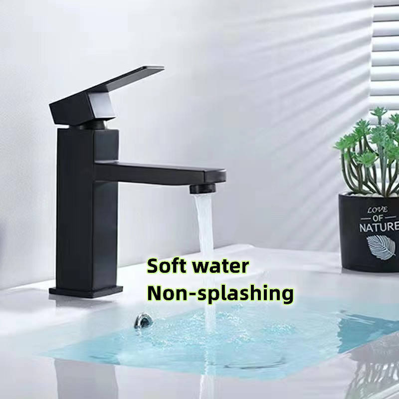 OVS luxury Bath Mixer Basin Taps Black Golden Basin Faucet bathroom faucets waterfall face basin faucet