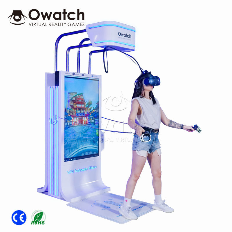 Latest fashion games shooting 9D VR Magic Box VR space VR game simulator for game center shopping mall