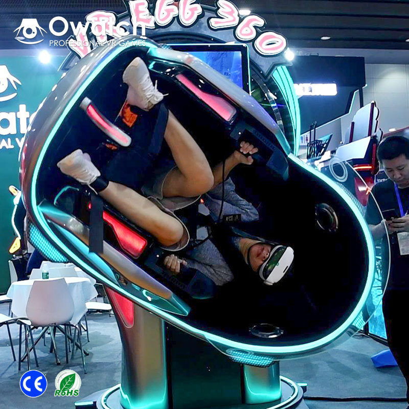 New Design 9D Virtual Reality Racing Game 360 Degree Rotation VR Motion Chair For Theme Park