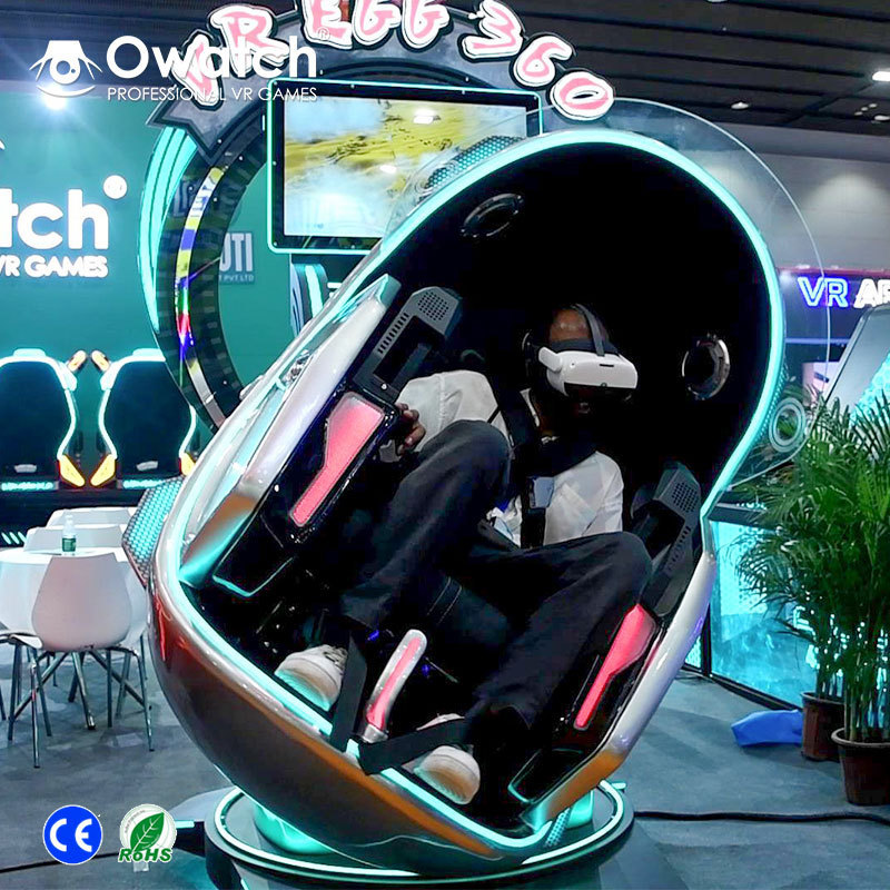 New Design 9D Virtual Reality Racing Game 360 Degree Rotation VR Motion Chair For Theme Park